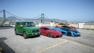 GTA V增强版与NVE专用附加车辆包V1（50辆车）（Addon Carpack V1 For GTA V Enhanced and NVE (50 cars)）