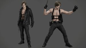 无衬衫里昂（带物理效果）（Shirtless Leon (With Physics)）