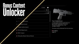 奖励内容解锁器（Bonus Content Unlocker）